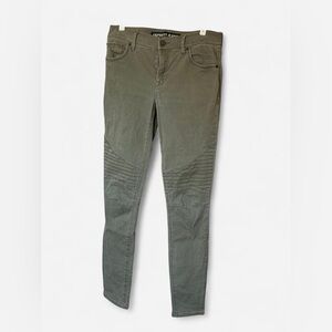 Express Olive Green Women's Jeans